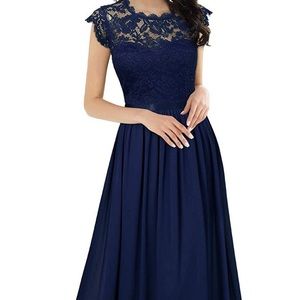 Navy Blue Dress